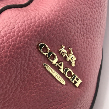 Coach Turnlock Hobo/2Way Bag/Handbag/Shoulder Bag/24771 Pink F122