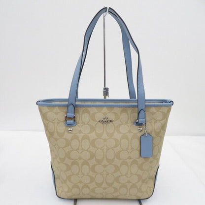 Coach City Tote Signature Canvas Bag F58294 Beige Seto