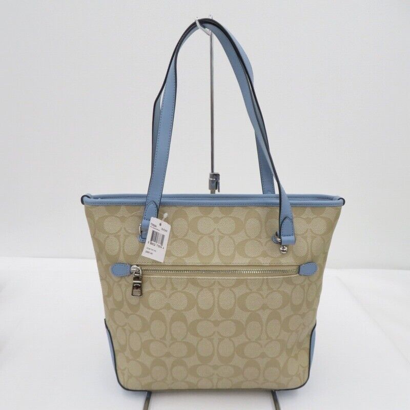 Coach City Tote Signature Canvas Bag F58294 Beige Seto