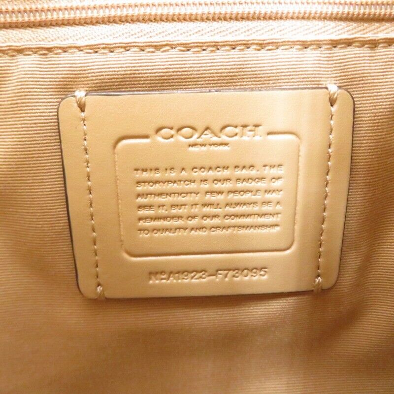 Coach F73095 Amber Hobo Shoulder Bag Beige F122