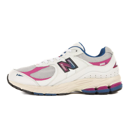 New Balance Men Size 8 5 22SS M2002R GY Mesh Leather White Blue Pink Sneakers