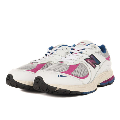 New Balance Men Size 8 5 22SS M2002R GY Mesh Leather White Blue Pink Sneakers