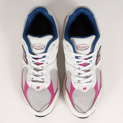 New Balance Men Size 8 5 22SS M2002R GY Mesh Leather White Blue Pink Sneakers