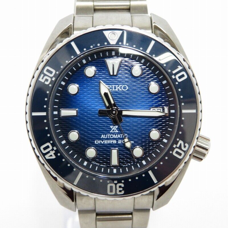 Seiko Prospex Diver Scuba/Prospex Scuba Sbdc175 Analog Automatic Watch Blue Dial