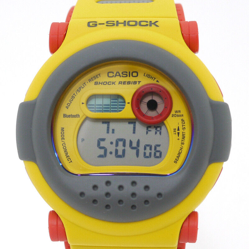 Casio Watch G-Shock Jason G-B001Mve-9Jr Bluetooth Quartz Yellow F131