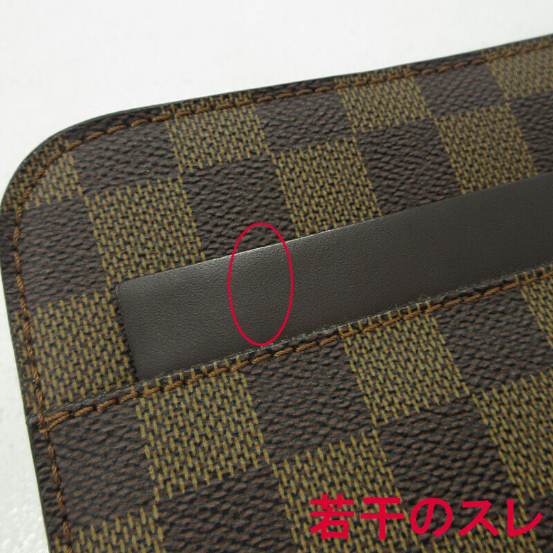 Louis Vuitton Damier Saint Louis Clutch Bag N51993 Brown Excellent Condition