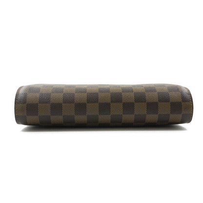 Louis Vuitton Damier Saint Louis Clutch Bag N51993 Brown Good Condition