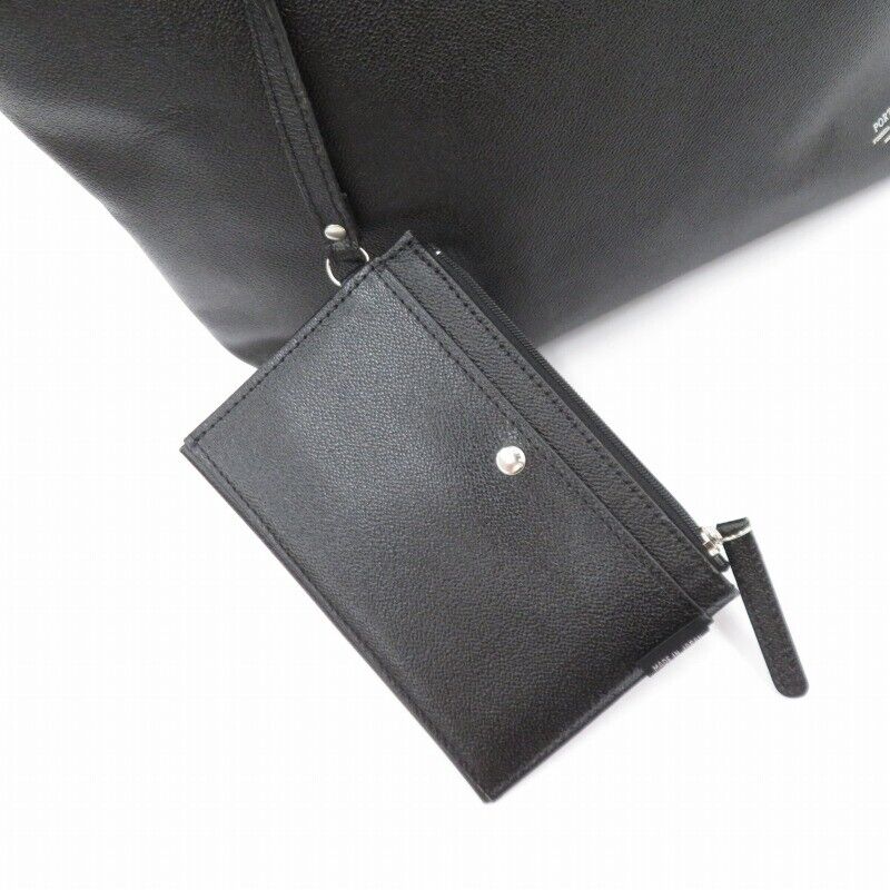 Porter Link Tote Bag L Black Zipper Good Condition