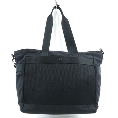 Porter Yoshida Bag 2way Tote Shoulder Black Zipper Good Condition