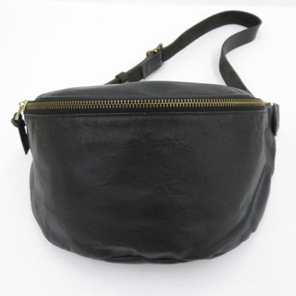 Slow Waist Body Bag Black Zipper Closure Good Condition