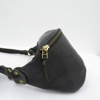 Slow Waist Body Bag Black Zipper Closure Good Condition