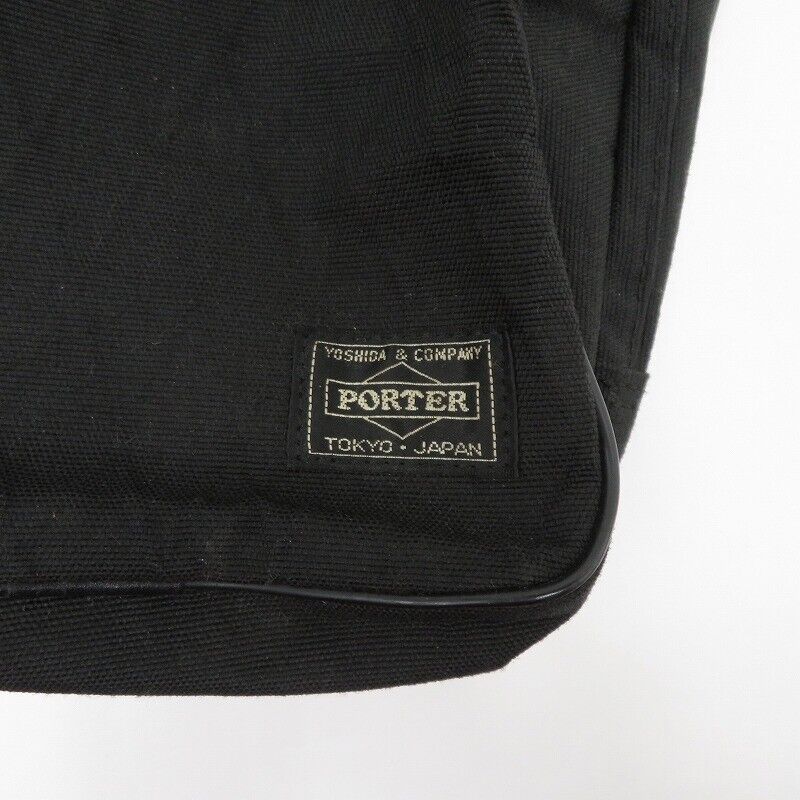 Porter Hybrid Sling Shoulder Body Bag Black Good Condition