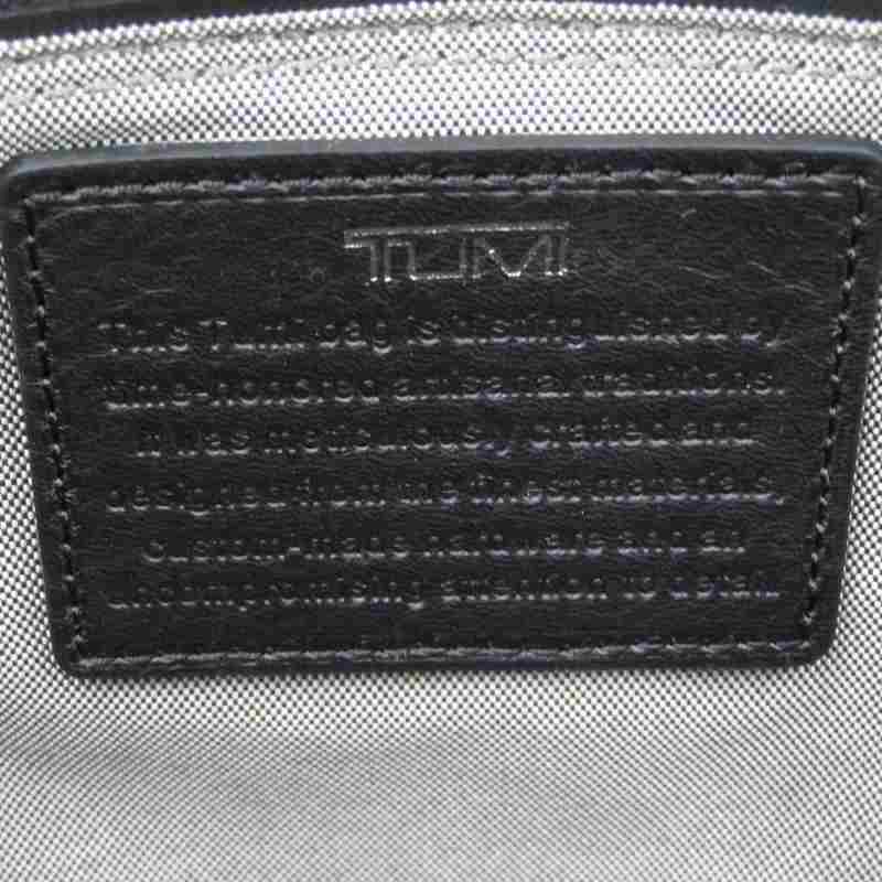 Tumi Ticon Leather Messenger Bag Black Good Condition