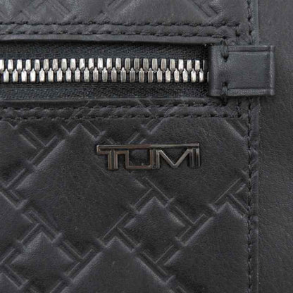 Tumi Ticon Leather Messenger Bag Black Good Condition