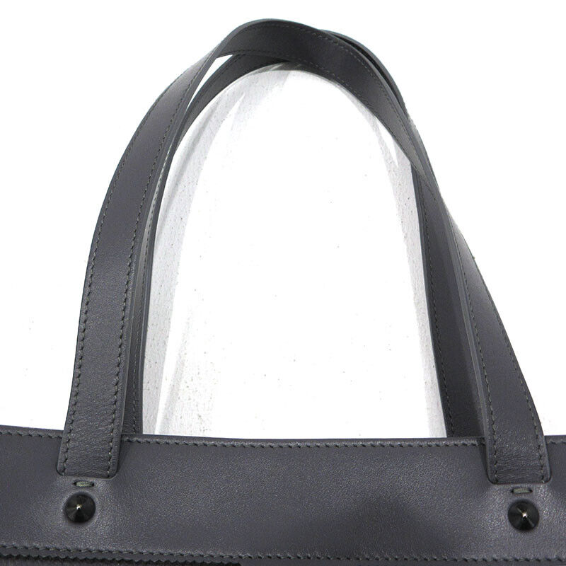 Christian Louboutin 2way Bag Tote Shoulder 1225141 Gray Good Condition