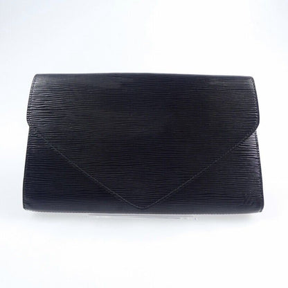 Louis Vuitton Epi Art Deco M25642 Clutch Bag Black