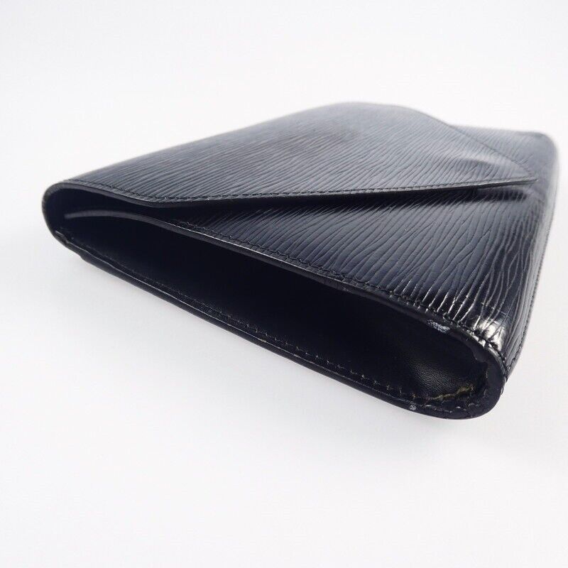 Louis Vuitton Epi Art Deco M25642 Clutch Bag Black