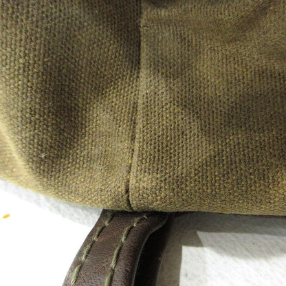 Ralph Lauren Clutch Bag Khaki Brown Zipper Closure