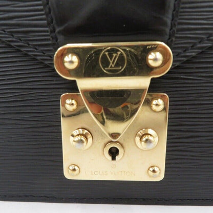 Louis Vuitton M52612 Epi Serie Dragonne Clutch Bag Black Good Condition