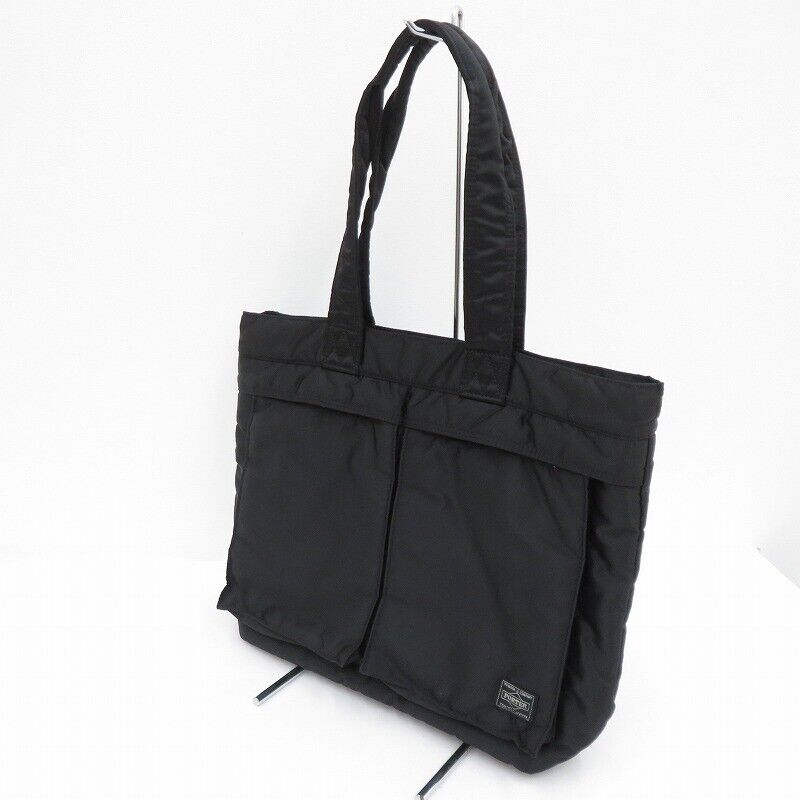 Porter Tanker Tote Bag 622 76994 Black Good Condition