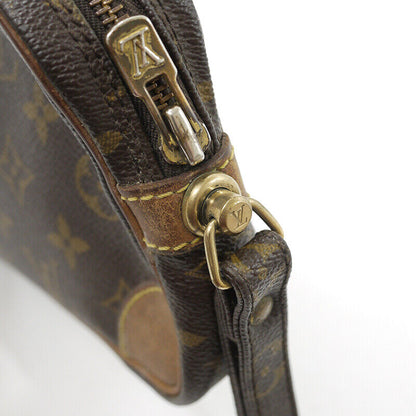 Louis Vuitton Monogram Marly Dragonne PM Clutch Bag Brown M51827