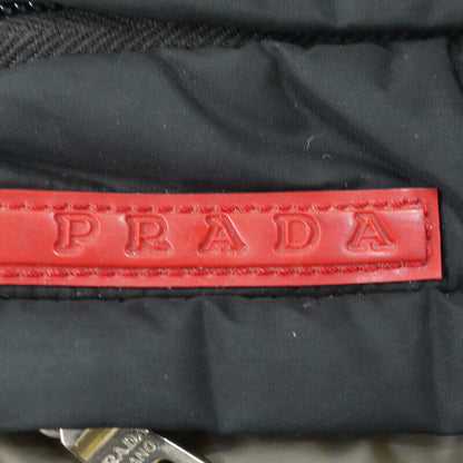 Prada Sportsline Body Bag Black Zipper Closure Good Condition