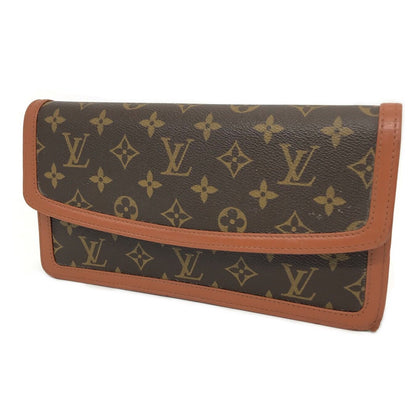 Louis Vuitton Pochette Dam PM Clutch Bag Monogram Canvas M51812 Brown