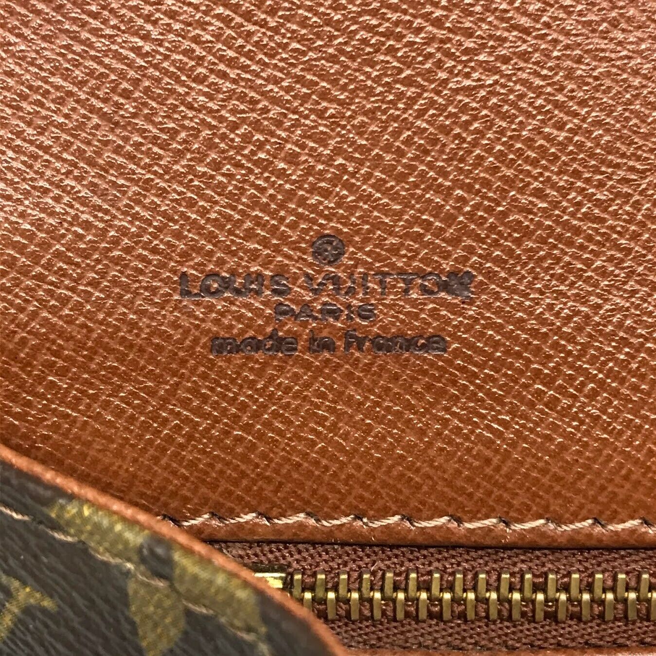 Louis Vuitton Pochette Dam PM Clutch Bag Monogram Canvas M51812 Brown