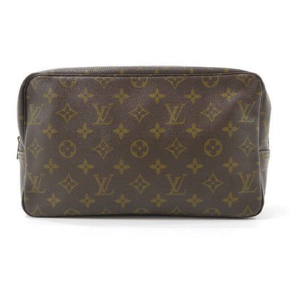 Louis Vuitton Monogram True Toilet 28 Clutch Bag M47522 Brown