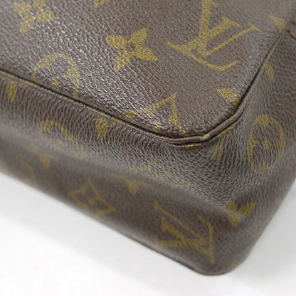 Louis Vuitton Monogram True Toilet 28 Clutch Bag M47522 Brown