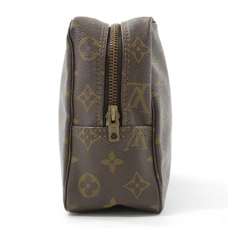 Louis Vuitton Monogram True Toilet 28 Clutch Bag M47522 Brown