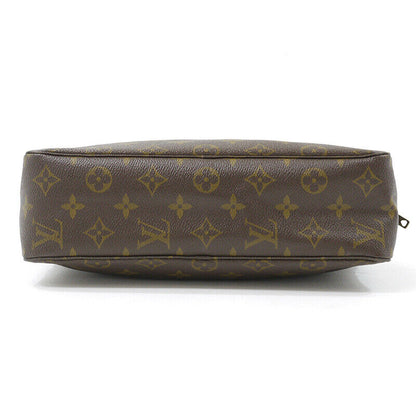 Louis Vuitton Monogram True Toilet 28 Clutch Bag M47522 Brown