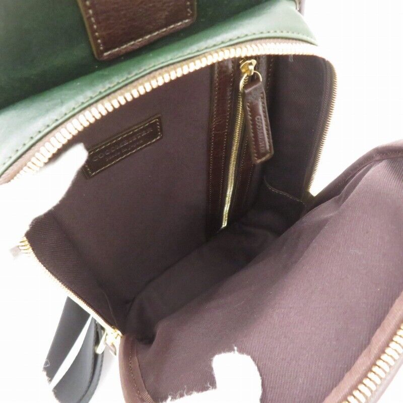 Cocomeister Darlington Body Shoulder Bag Green Excellent Condition