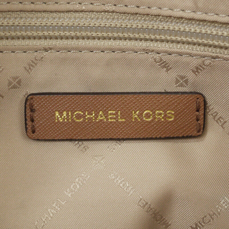 Michael Kors Tote Bag Allover Pattern Car 35S1G3DT21 Brown Multicolor