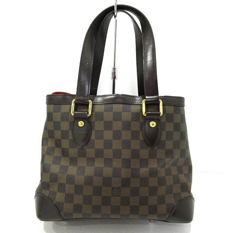 Louis Vuitton Damier Hampstead PM Tote Bag N51205 Brown