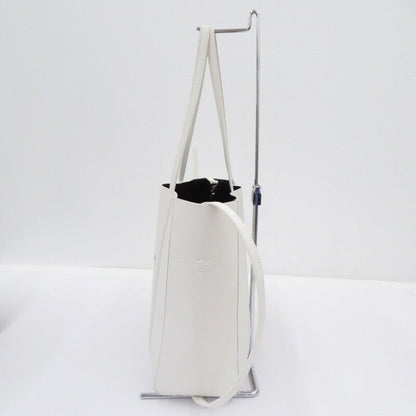 Balenciaga 551810 Everyday Tote Bag XS Shoulder White Logo Leather