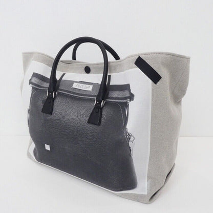 Maison Margiela Trompe Loeil 5AC Tote Bag SB3WC0001 Excellent Condition