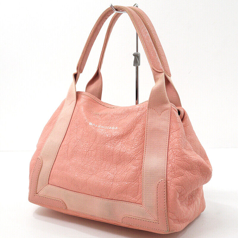 Balenciaga Cabas S Handbag Tote Bag Pink 339933