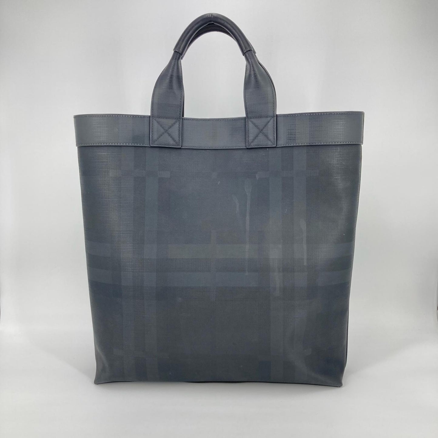 Burberry Logo Graphic London Check Tote Bag 8022519 Black