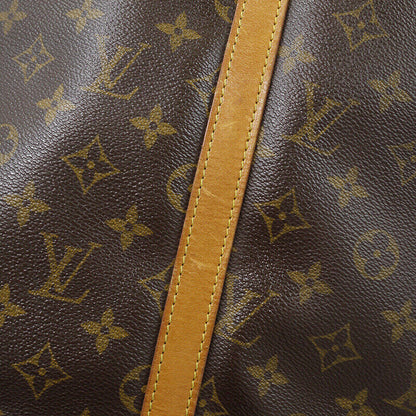 Louis Vuitton Monogram Sac Shopping Tote Bag M51108 Brown Good Condition