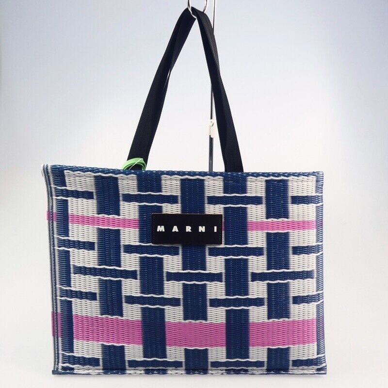 Marni Tatami Tote Bag SHMH0073A0RF081 2022SS Multicolor Near Mint