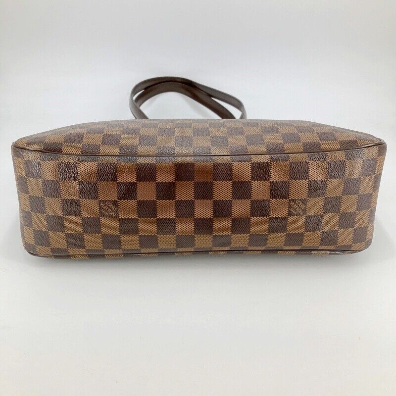 Louis Vuitton N51123 Damier Parioli PM Tote Bag Brown Good Condition