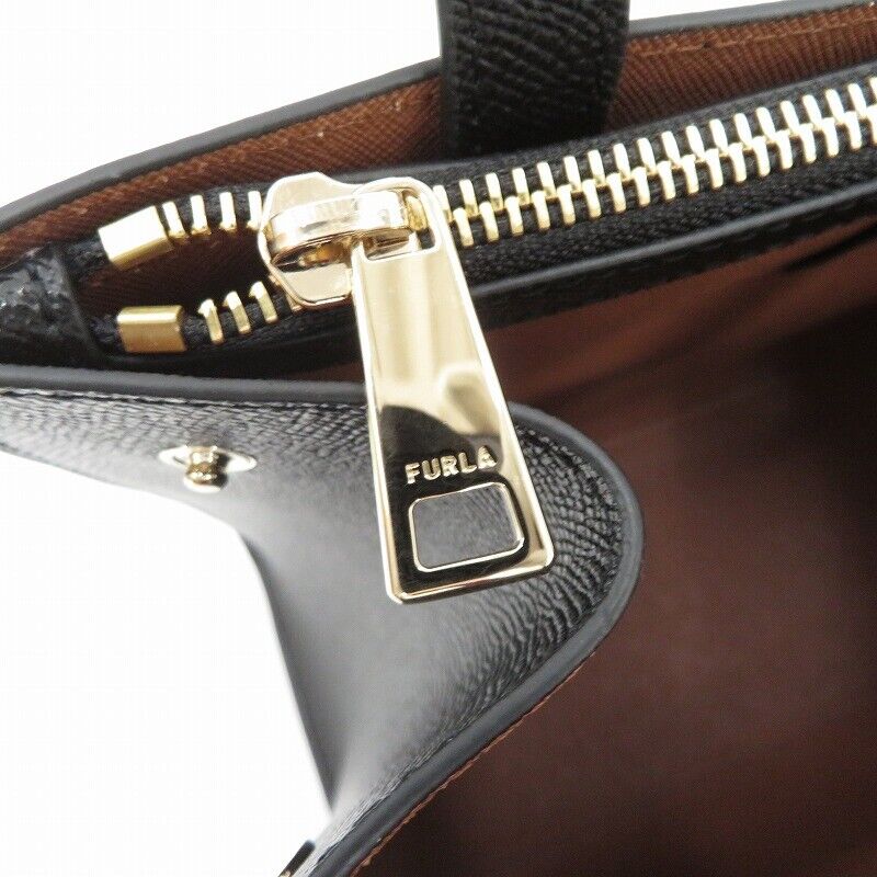 Furla Sofia M Tote Bag 8050597032290 Black Excellent Condition