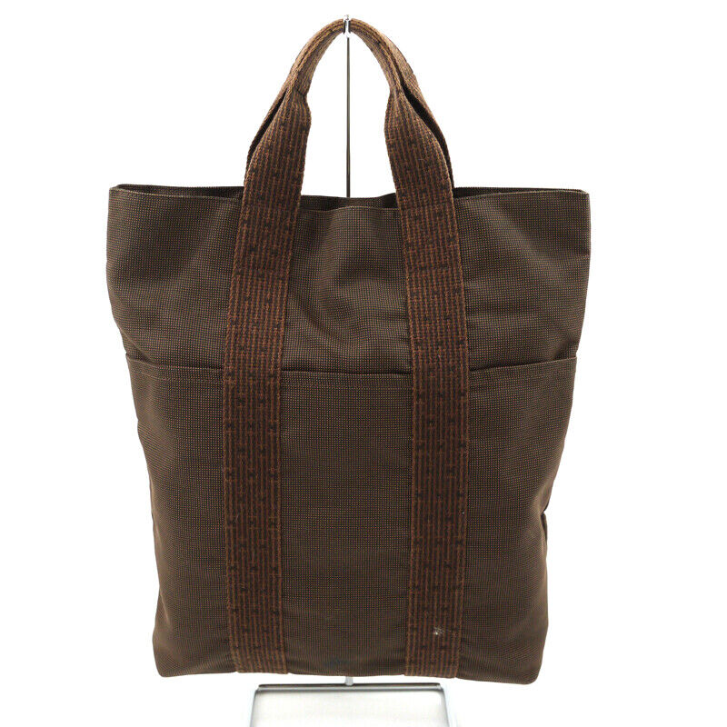 Hermes Yale Line Cabas Tote Bag Brown Unisex