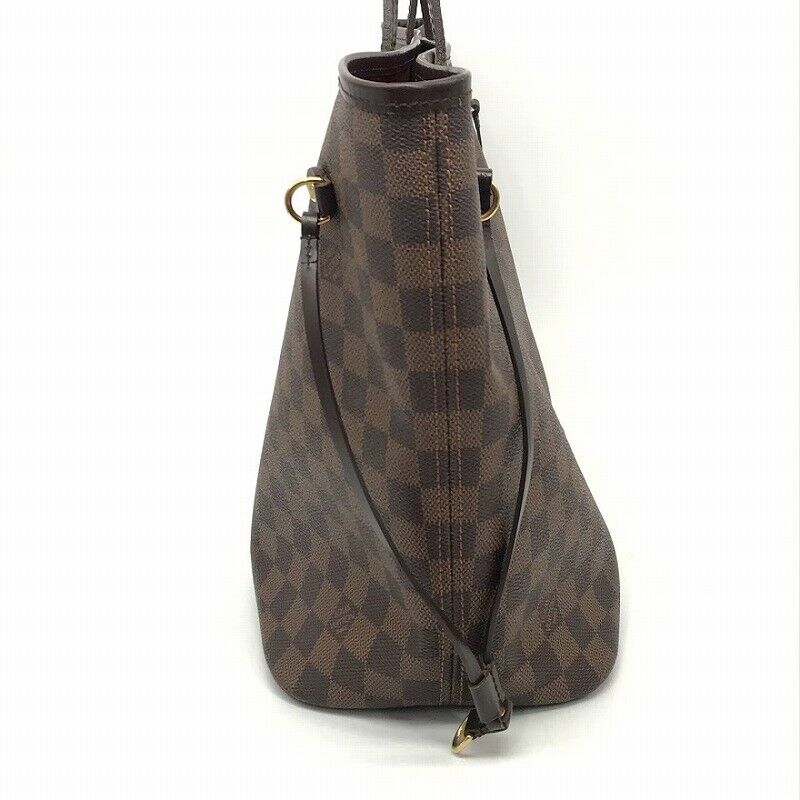 Louis Vuitton Damier Neverfull MM Tote Bag N41358 Brown Good Condition