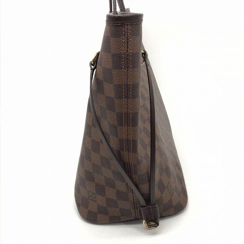 Louis Vuitton Damier Neverfull MM Tote Bag N41358 Brown Good Condition