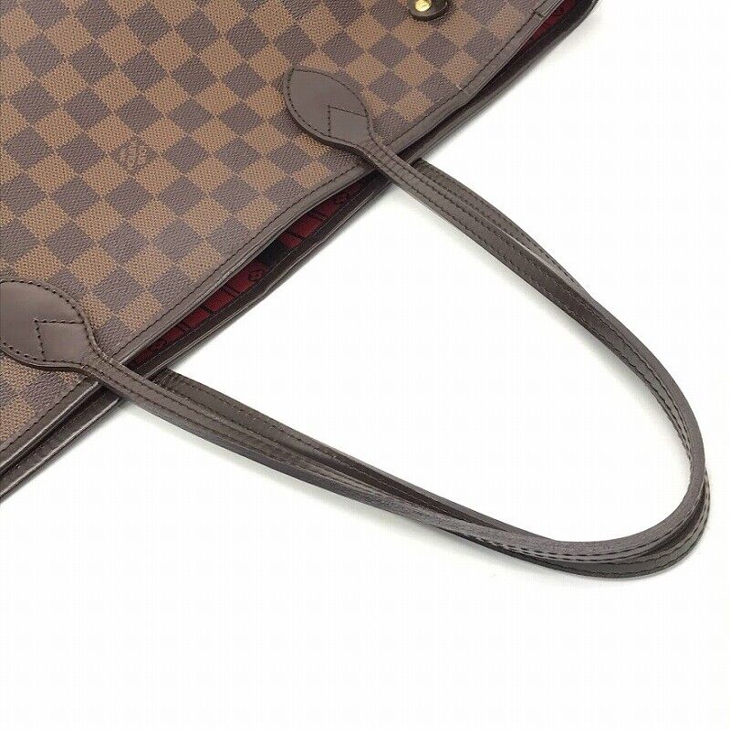 Louis Vuitton Damier Neverfull MM Tote Bag N41358 Brown Good Condition