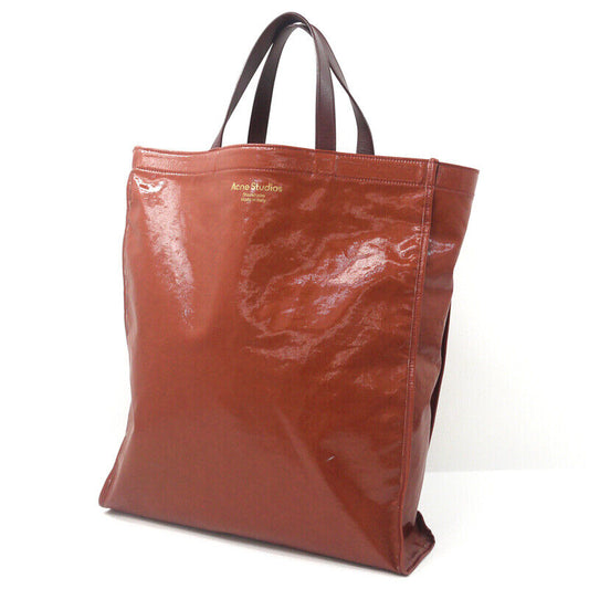 Acne Studios Shiny Tote Bag Brown Good Condition