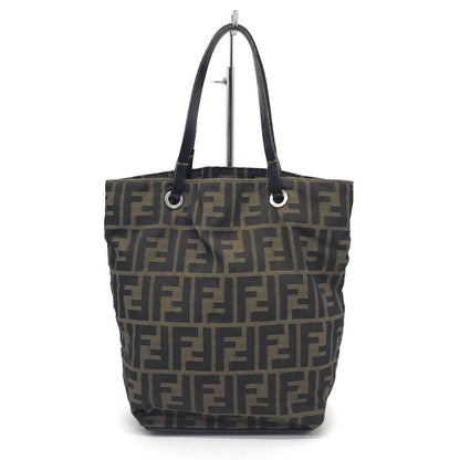 Fendi Zucca Pattern Mini Tote Bag 2220 26598 099 Brown Good Condition