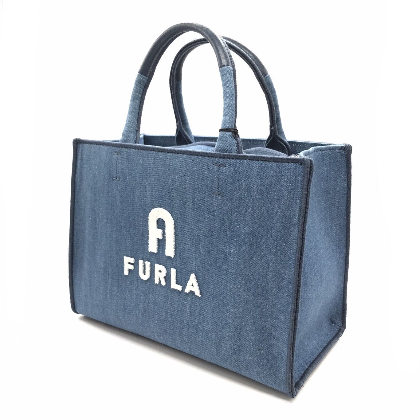 Furla Opportunity Tote Bag S Shoulder Bag 2way Bag WB00299 Blue